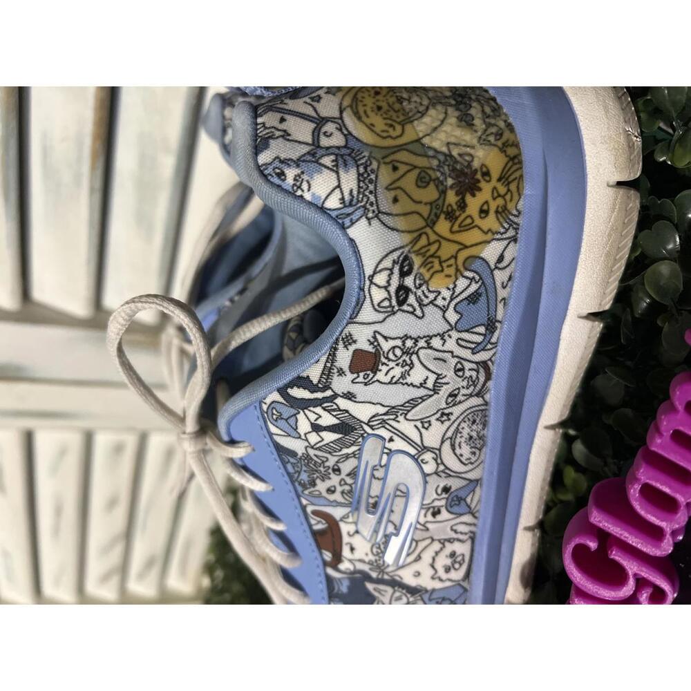 Skechers Comfort Flex happy trails cartoon animal print 10 - Picture 6 of 8